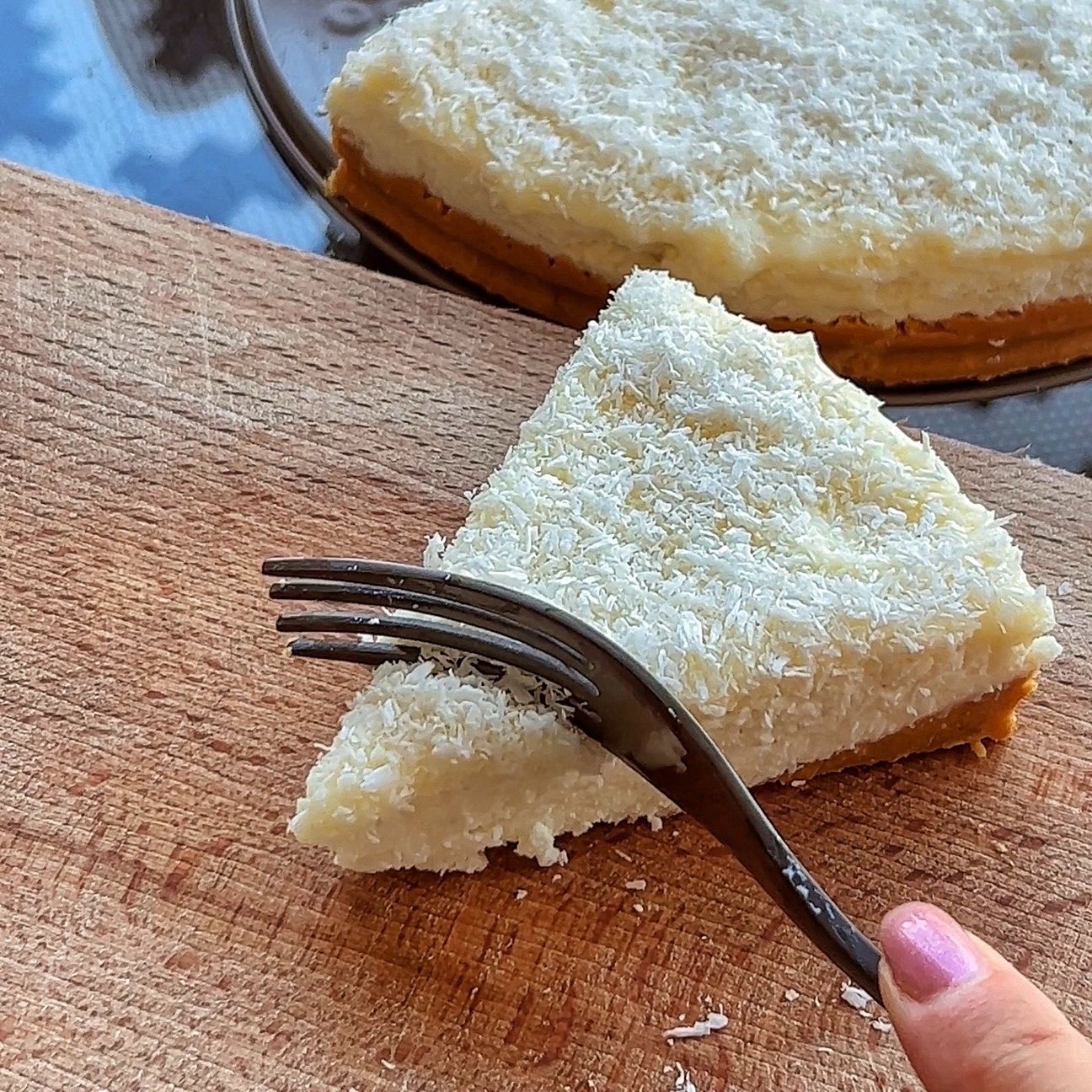 Cheesecake al cocco 🥥