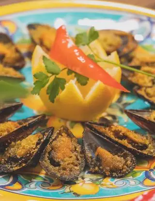 Ricetta Cozze gratinate di bosch