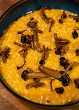 Ricetta Risotto zucca e funghi pioppini  🍄🎃