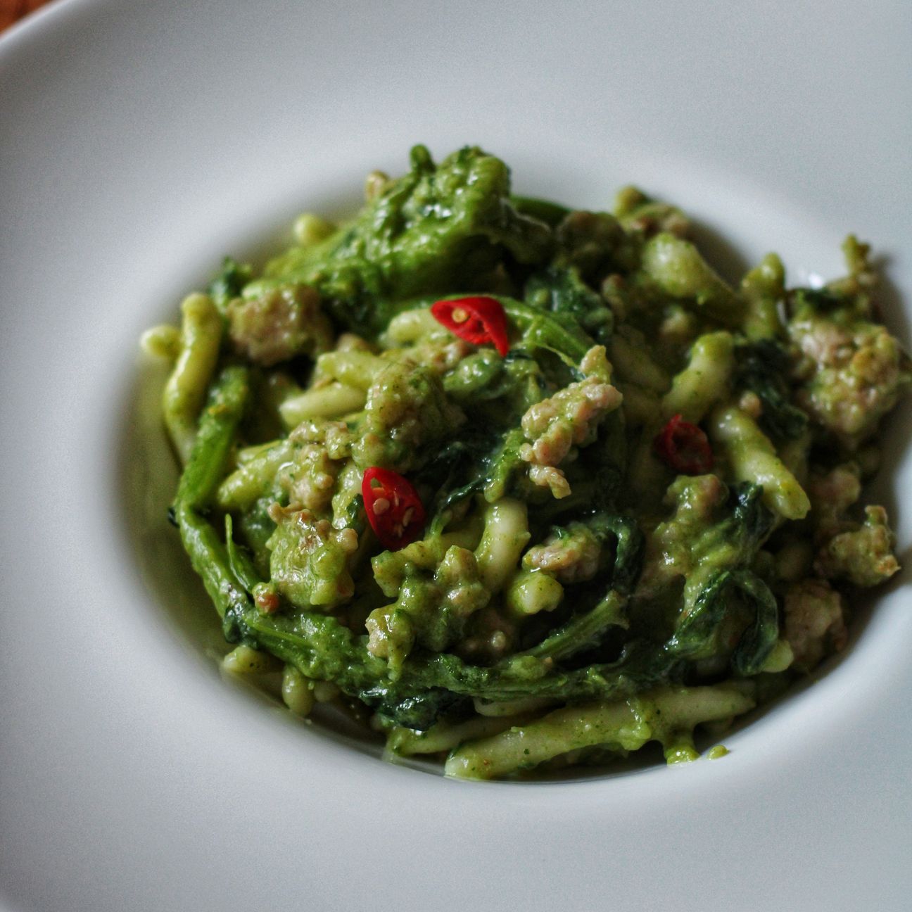 Pasta con cime di rapa e salsiccia 🤩