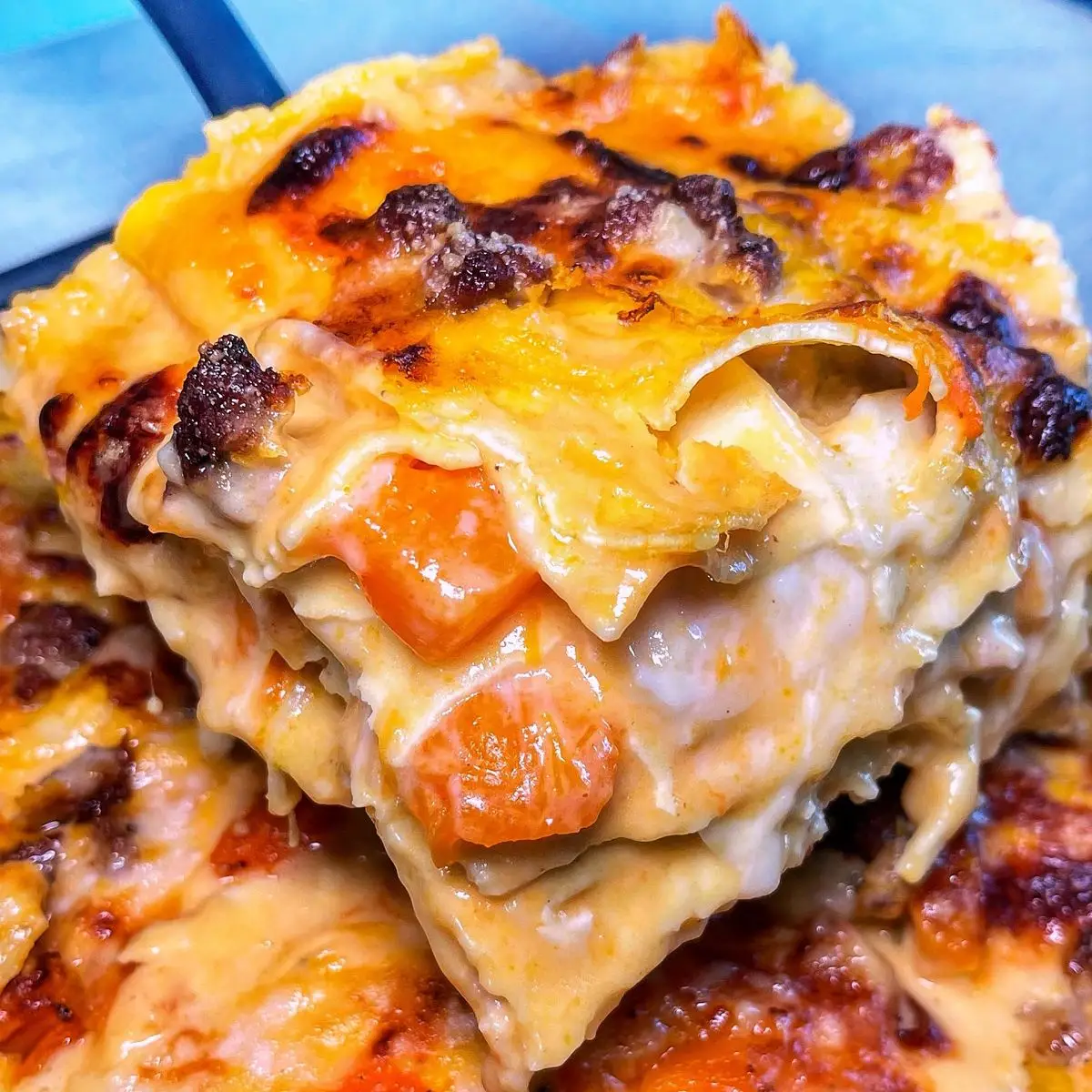 Lasagna zucca e salsiccia Al.ta Cucina