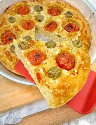 Ricetta Focaccia senza impasto e lievitazione 🍕 di marco1roma