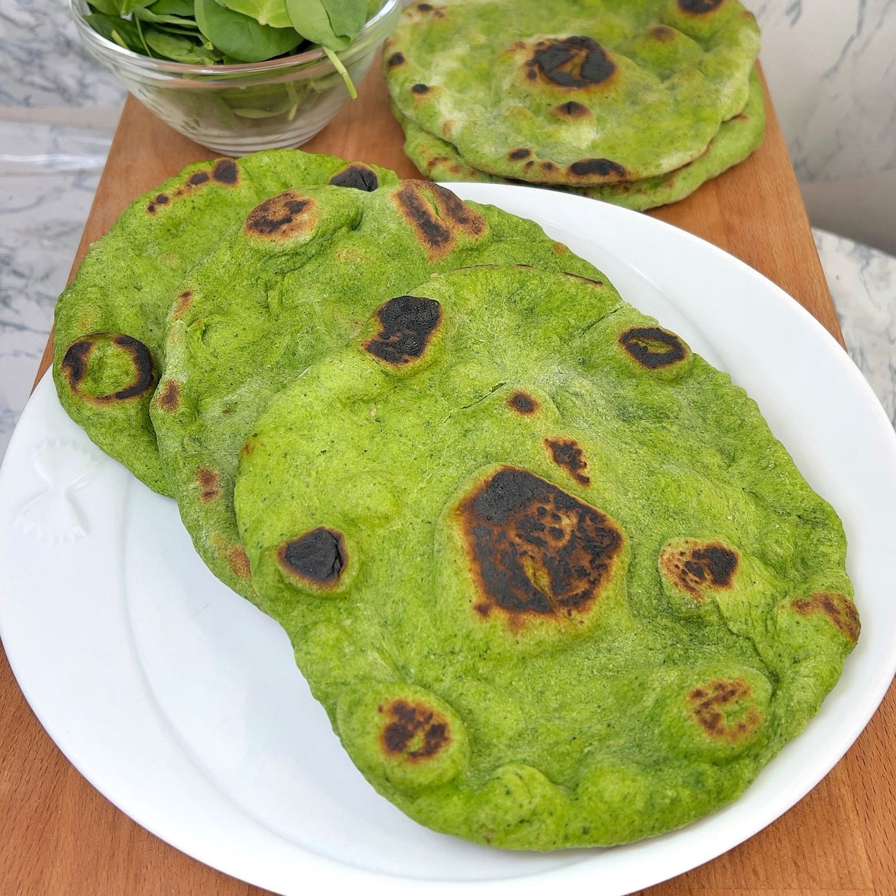 Focaccine di spinaci 🥬