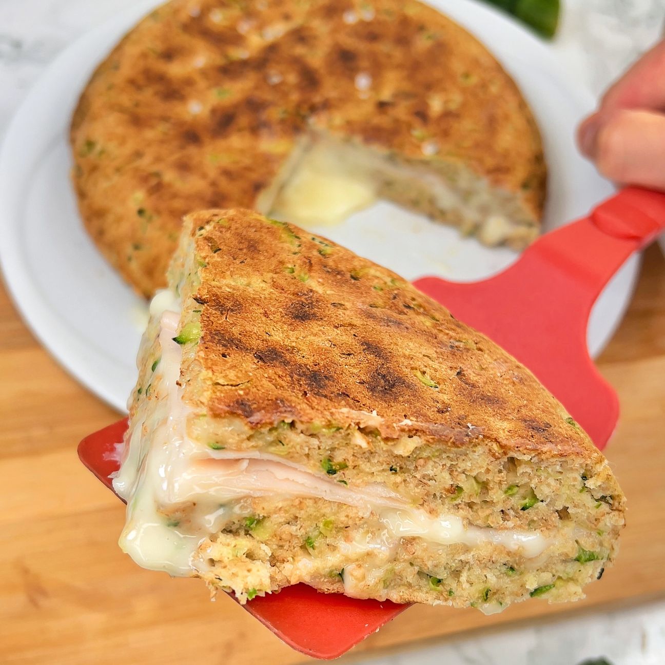Focaccia di zucchine in padella 😋