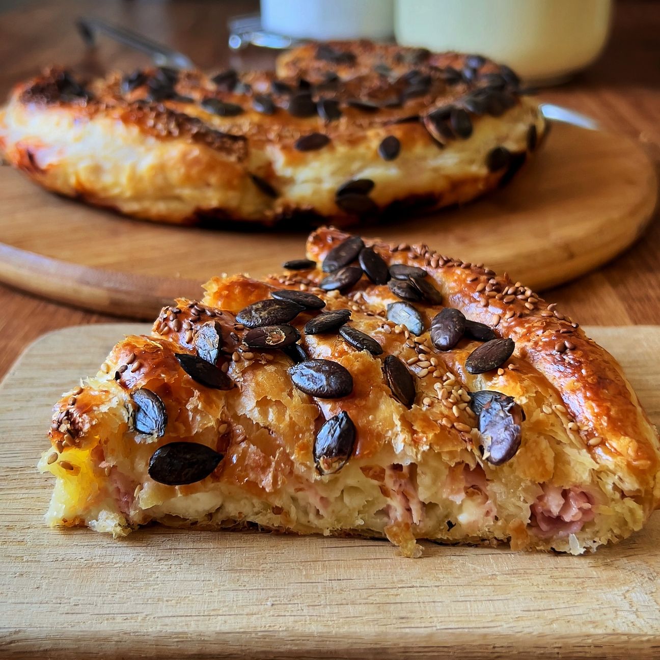 Chiocciola di sfoglia farcita 😋