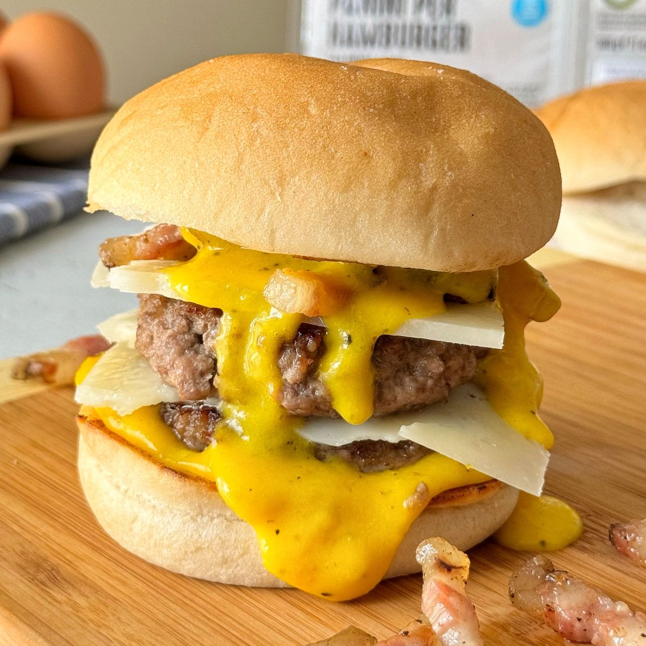 Carbonara in formato panino