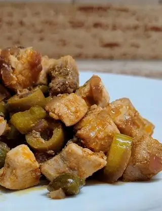 Ricetta Caponata di pesce spada di uomosenzatonno