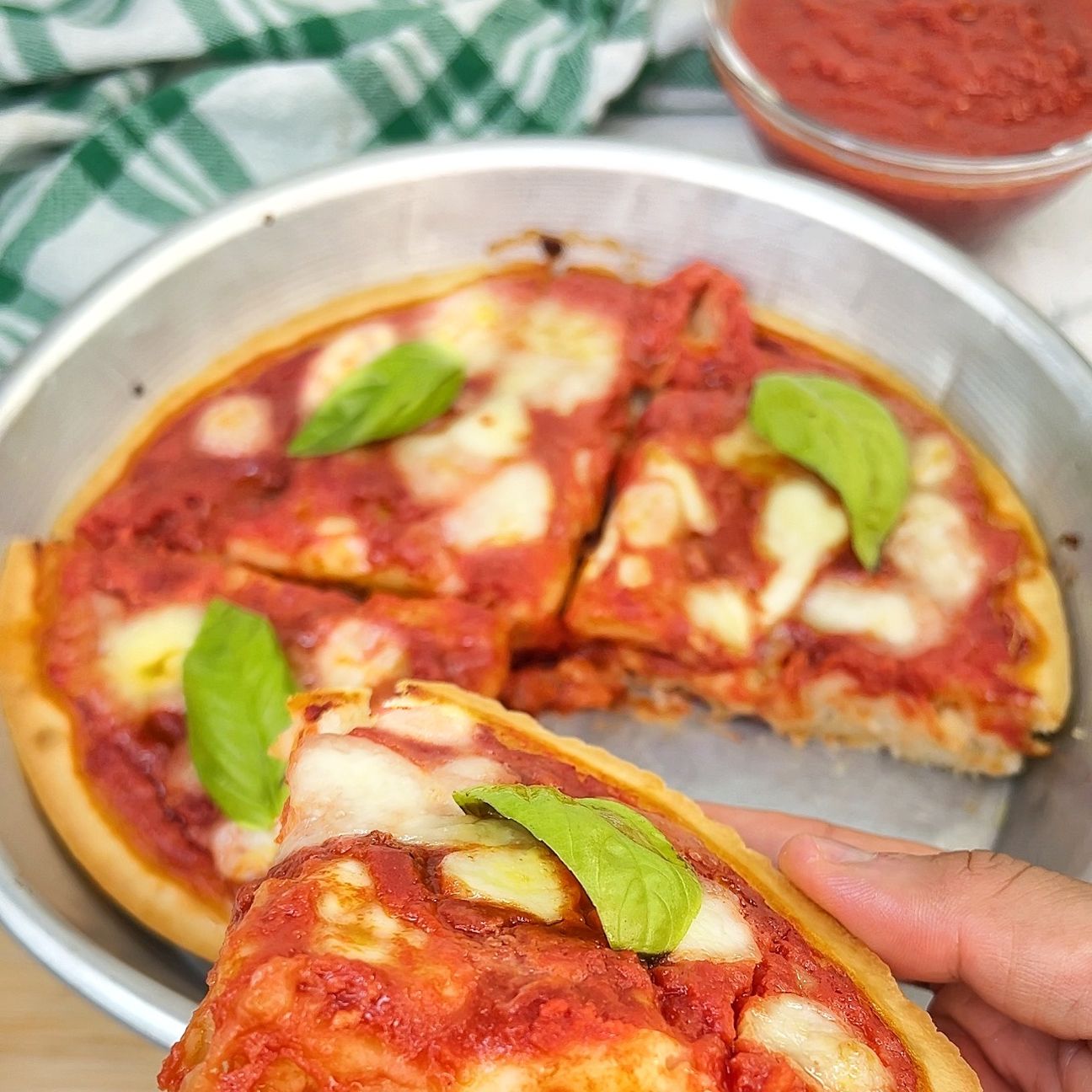 Pizza in teglia