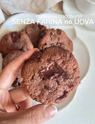 Ricetta Cookies al cioccolato di caterinacaramelli