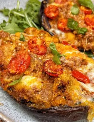 Ricetta Melanzane ripiene filanti di Burrataepistacchi