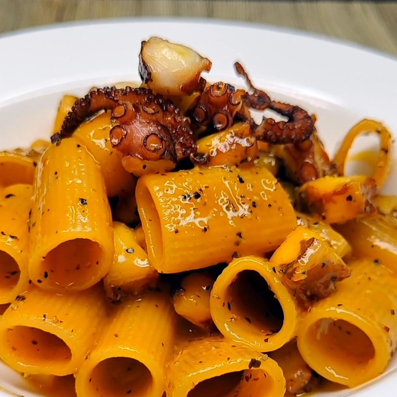 Carbonara di polpo
