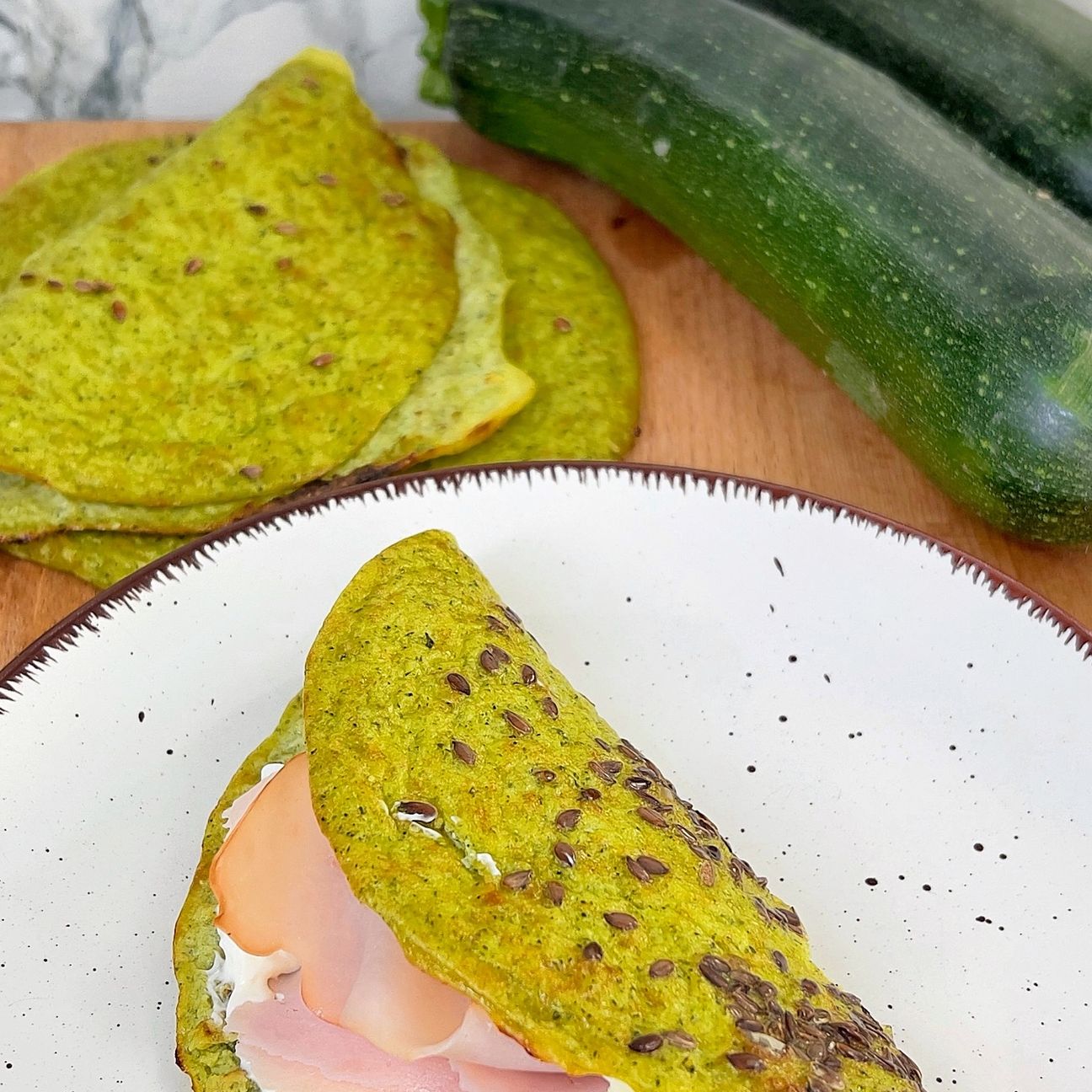Piadine di zucchine