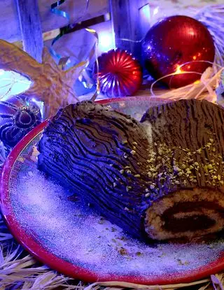 Ricetta Tronchetto di Natale (Buche de Noel). di antichisapori