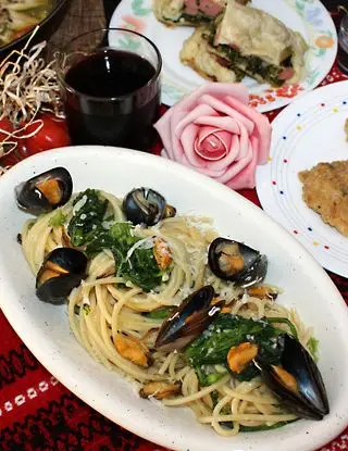 Ricetta Spaghettone con cozze e friarielli di antichisapori