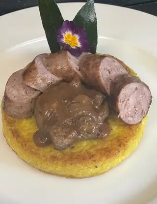 Ricetta Riso al salto con Curcuma,salsiccia e funghi di pippo64_6