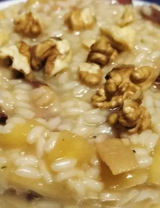 Ricetta Risotto mele,noci e speck di gianpanz12