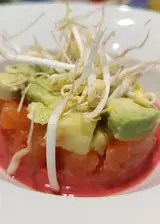 Ricetta Tartare di salmone ai lamponi