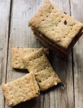 Ricetta Crackers con esubero di pasta madre di Vavalina