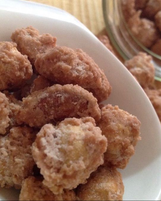 Mandorle e nocciole pralinante