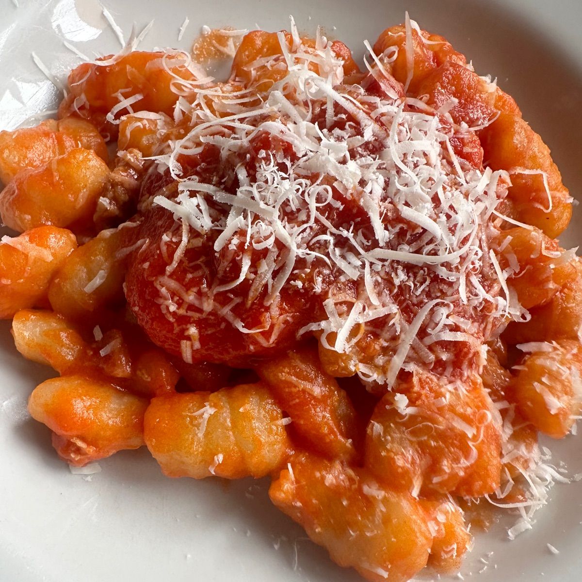 Gnocchi all’acqua con pomodoro