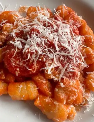 Ricetta Gnocchi all’acqua con pomodoro di Vavalina