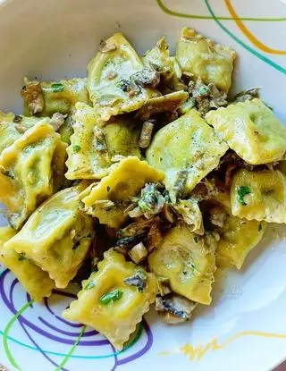 Ricetta RAVIOLI FUNGHI E CARCIOFI di giuliagorini__