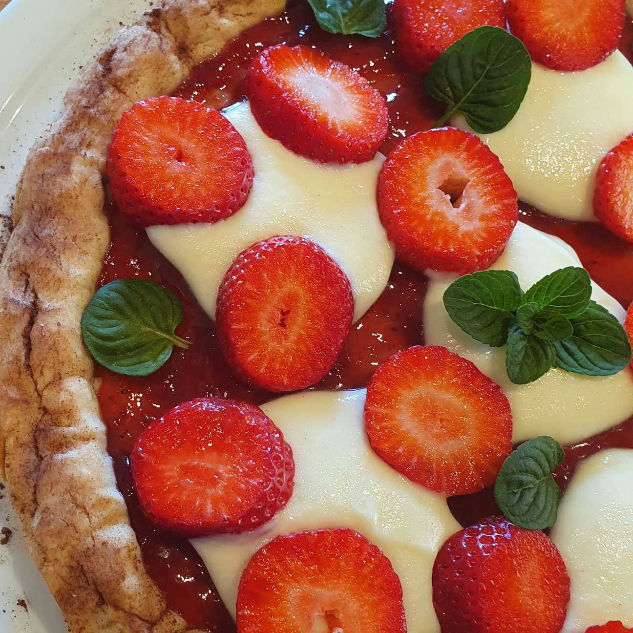 CROSTATA CHE CREDE DI ESSERE UNA PIZZA 🍕