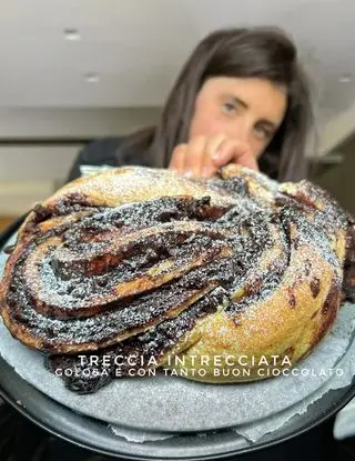 Ricetta Treccia intrecciata golosa e cioccolatosa di silvia.b8