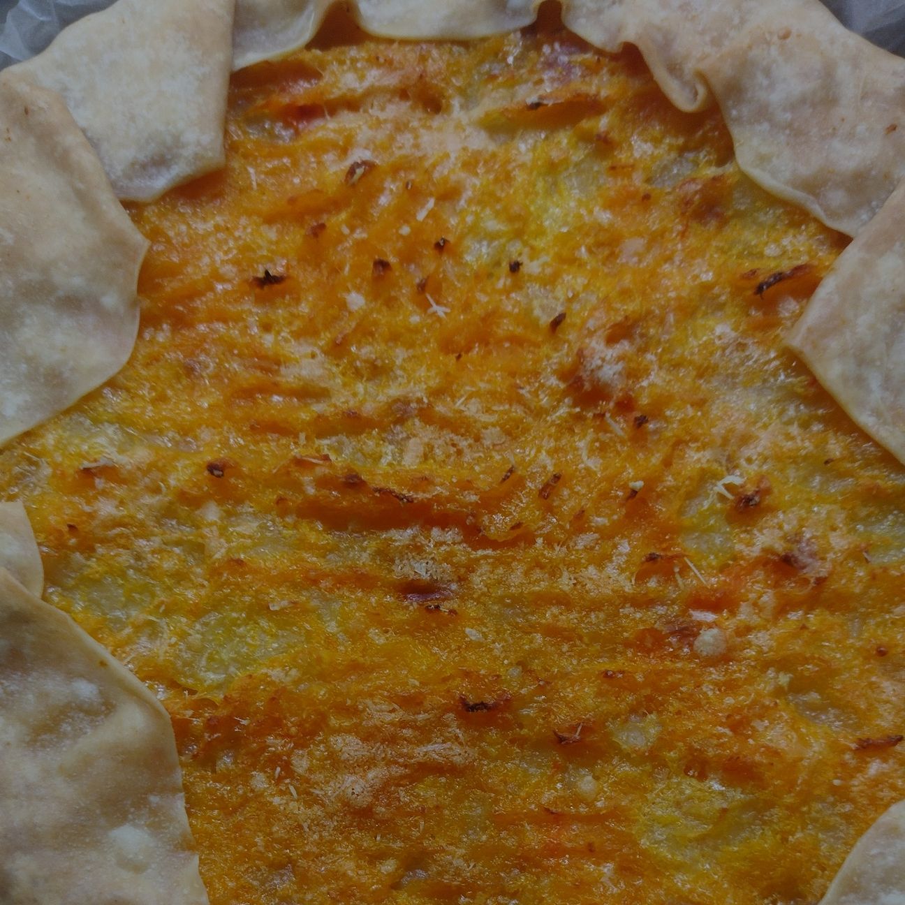 Torta salata zucca e patate