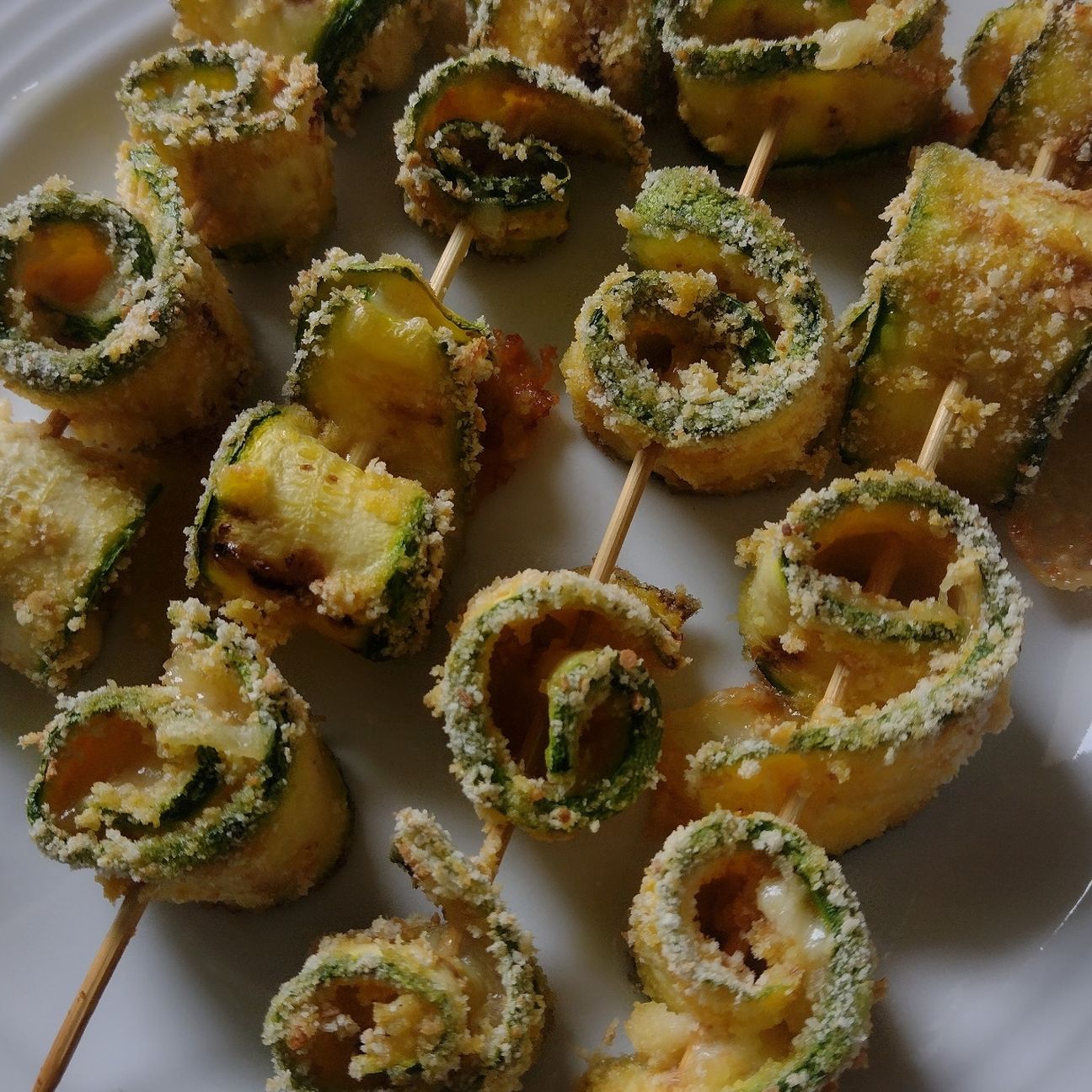 Spiedini di zucchine