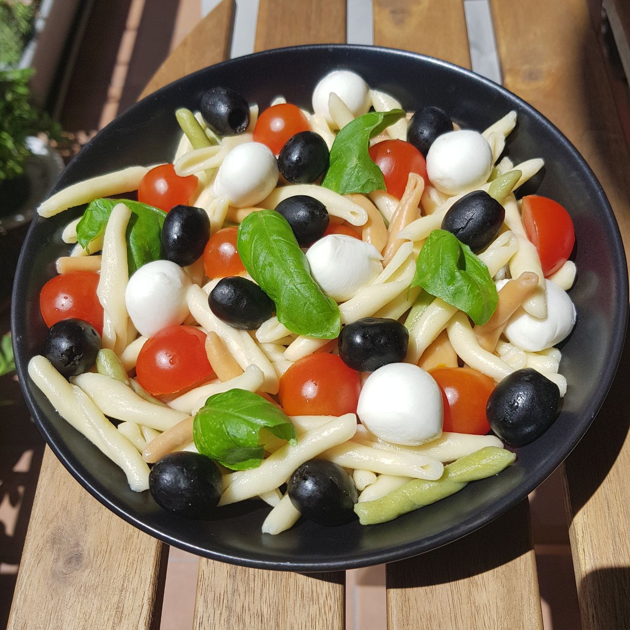 Pasta fredda tricolore