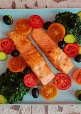 Ricetta Salmone e verdure