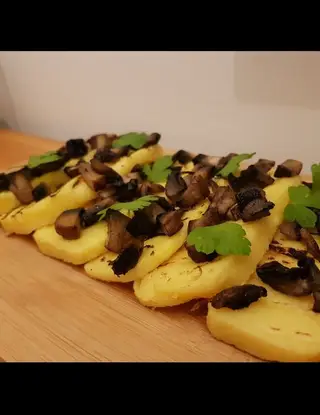 Ricetta Polenta ai funghi di Relax.in.cucina