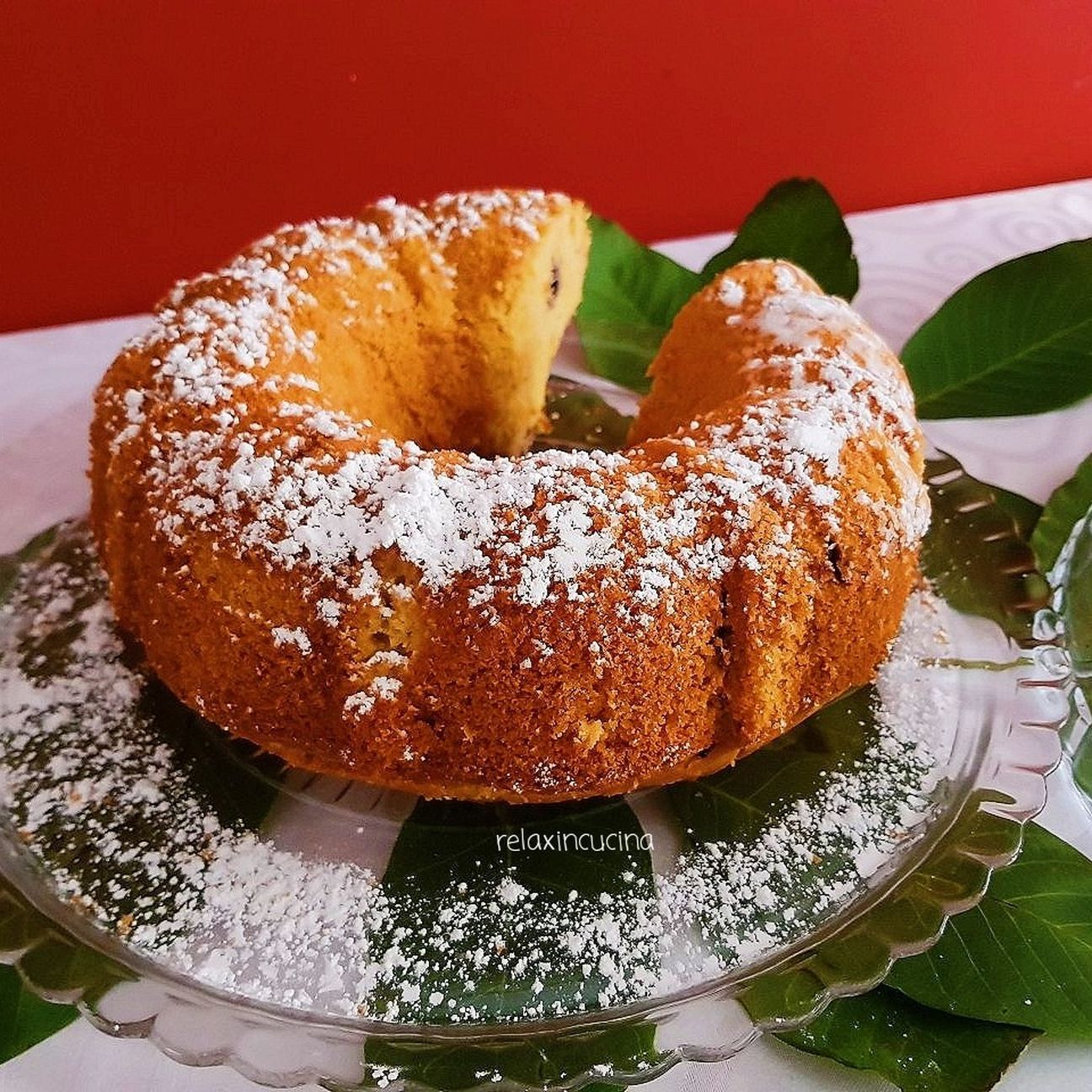 Ciambellone ai mirtilli