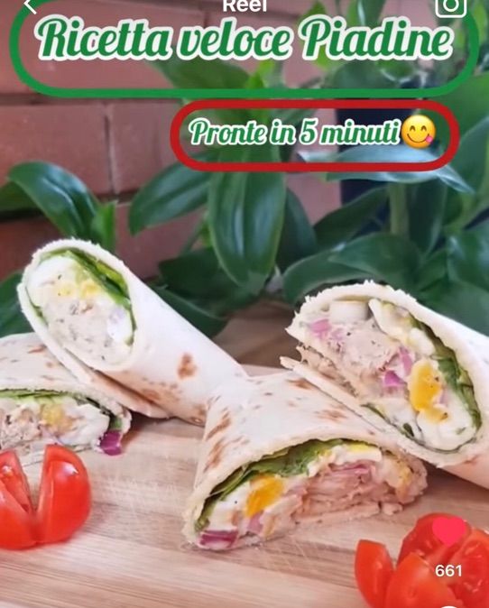 Piadine ripiene
