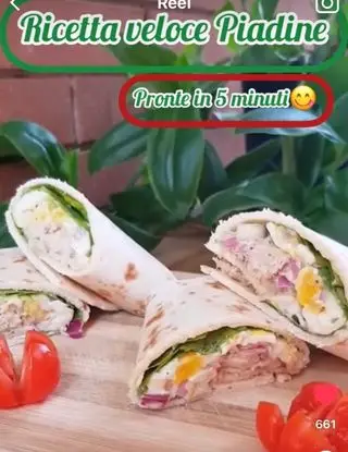 Ricetta Piadine ripiene di Relax.in.cucina