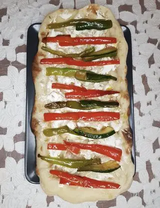 Ricetta Focaccia ai peperoni  di Relax.in.cucina