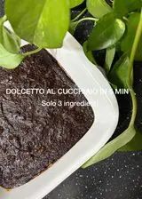 Ricetta Dolcetto al cucchiaio in 5 minuti