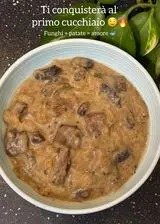Ricetta Zuppa funghi e patate