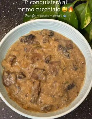Ricetta Zuppa funghi e patate di Relax.in.cucina