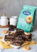 Ricetta Quadrotti al cioccolato con Frollino con Riso Si con Riso di Riso Scotti