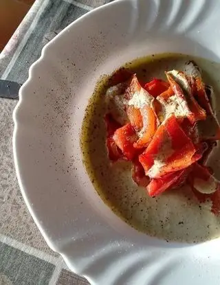 Ricetta Peperoni al forno in salsa di melone "salata" di enzanapoli