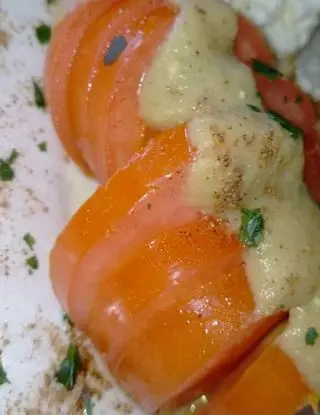 Ricetta Pomodoro con crema di ceci di enzanapoli