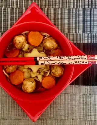 Ricetta “Noodle Soup with Tori Dango”
versione stregattami 👩🏻‍🍳 di stregattami