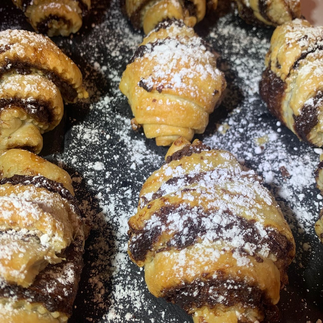 Cornetti alla Nutella in friggitrice ad aria