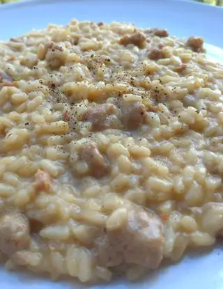 Ricetta Risotto alla birra e salsiccia di pasticcino_fit