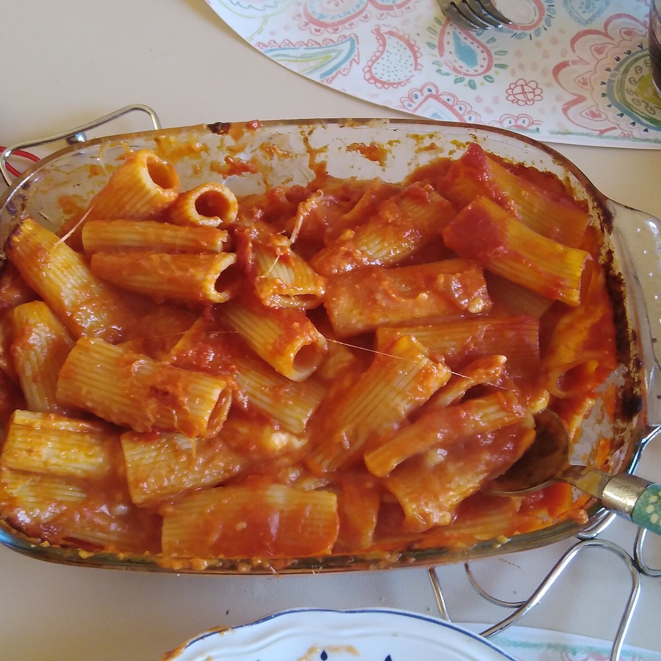 Pasta al forno al ragù