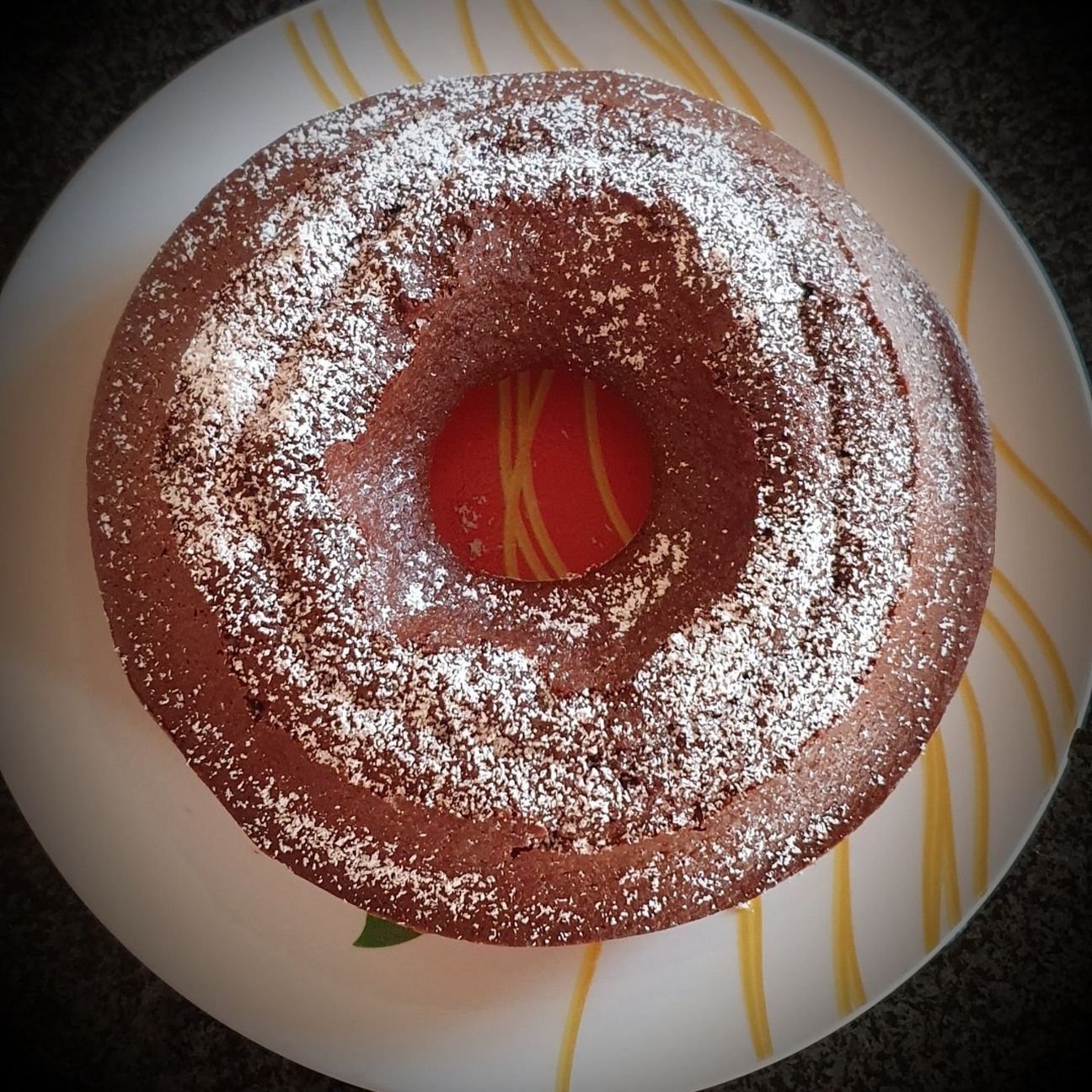 Ciambellone al bicchiere al cacao