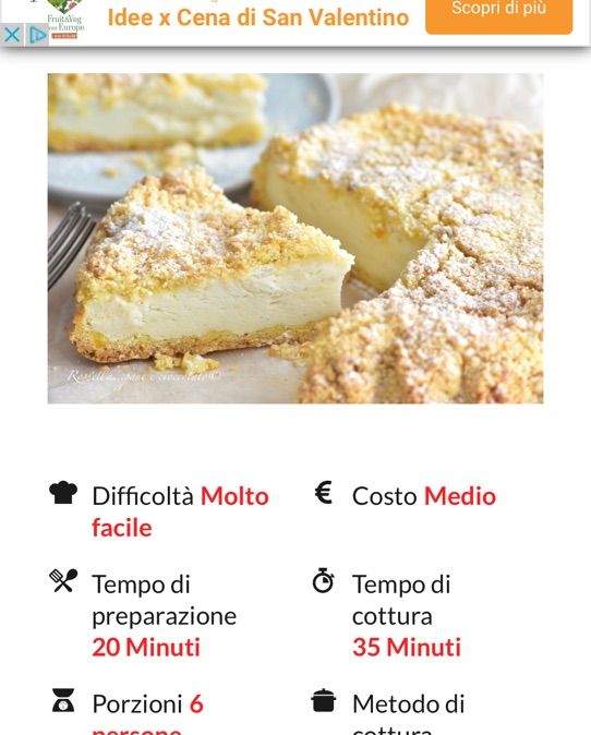 Sbrodolona con ricotta