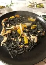 Ricetta Tagliolino al nero di seppia